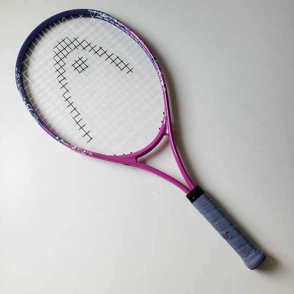 BARBIE HEAD JUNIOR SERIES 25 TENNIS RACQUET NWOT with Original Barbie Bag - Picture 4 of 10